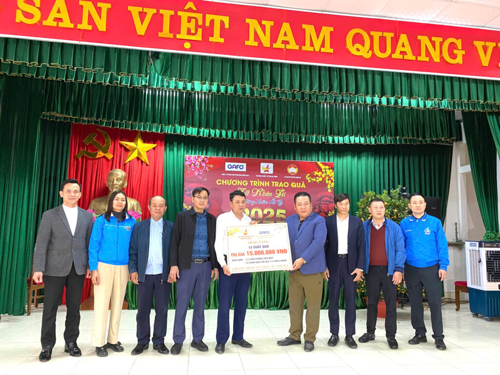 TẾT NHÂN ÁI 2025 – GAFO ĐỒNG HÀNH LAN TỎA YÊU THƯƠNG