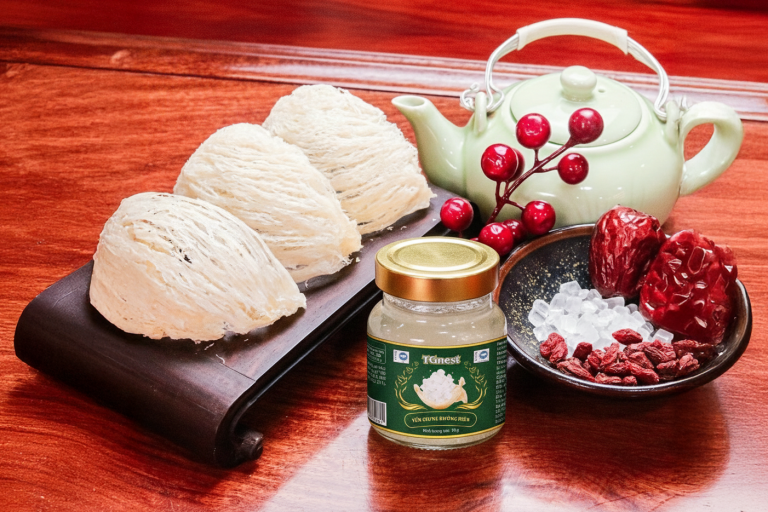 yến hũ chưng sẵn tiện lợi