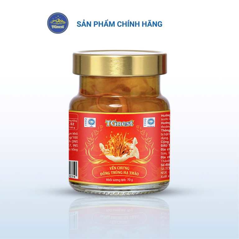 yến chưng đông trùng hạ thảo TGnest