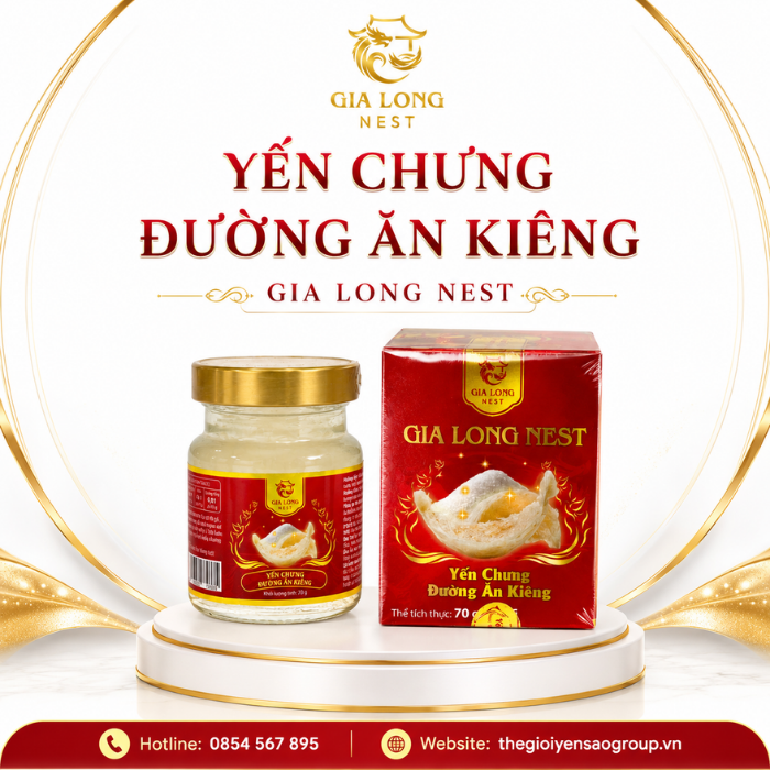 Yến Chưng Đường Ăn Kiêng
