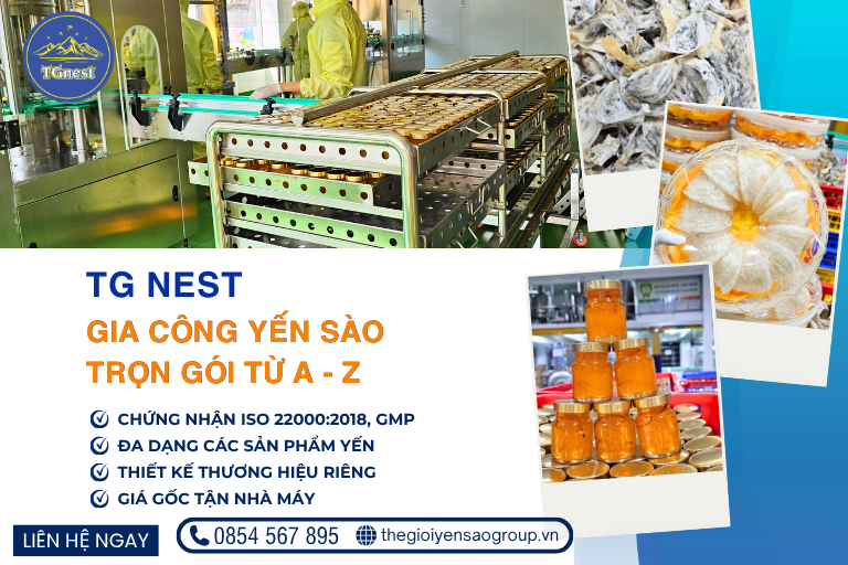 Yến Chưng Đường Ăn Kiêng Gia Long Nest