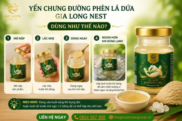 yến chưng Gia Long Nest