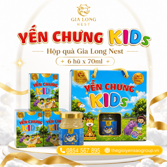 Hộp Quà Yến Chưng Kids