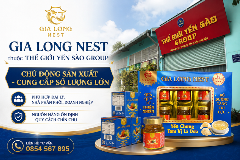 Hộp Quà Yến Chưng Tam Vị